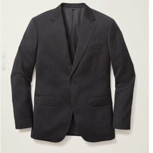 Bonobos jetsetter charcoal suit jacket